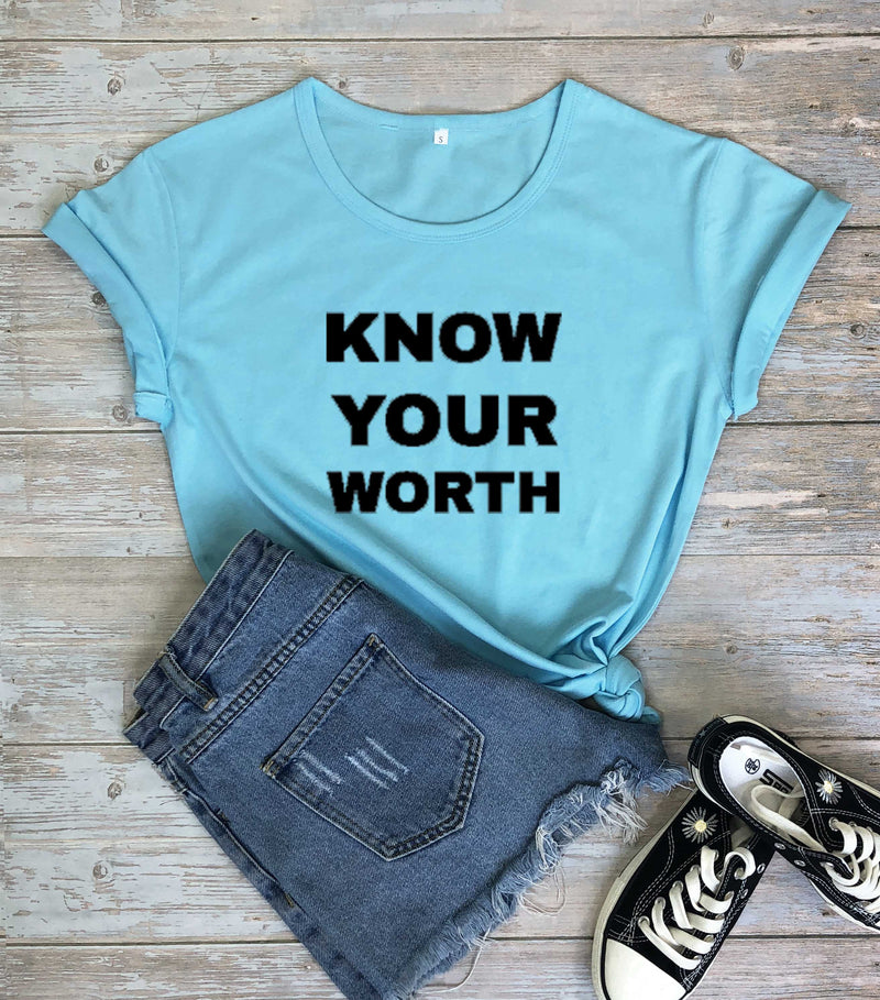 Know Your Worth Unisex T-Shirt