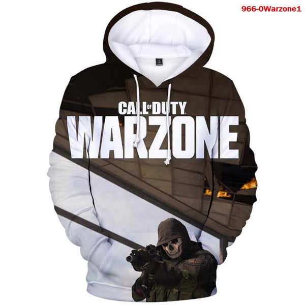 3D Unisex C.O.D. Warzone Hoodies