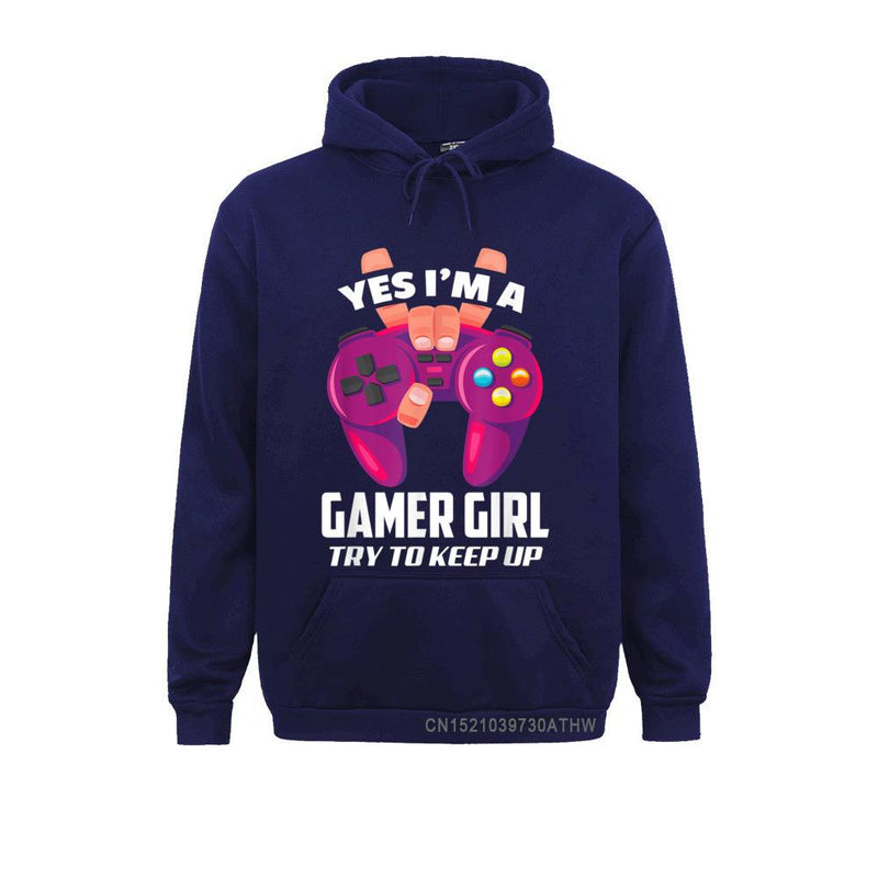 Yes I'm A Gamer Girl Video Games Sweatshirts Hoodies