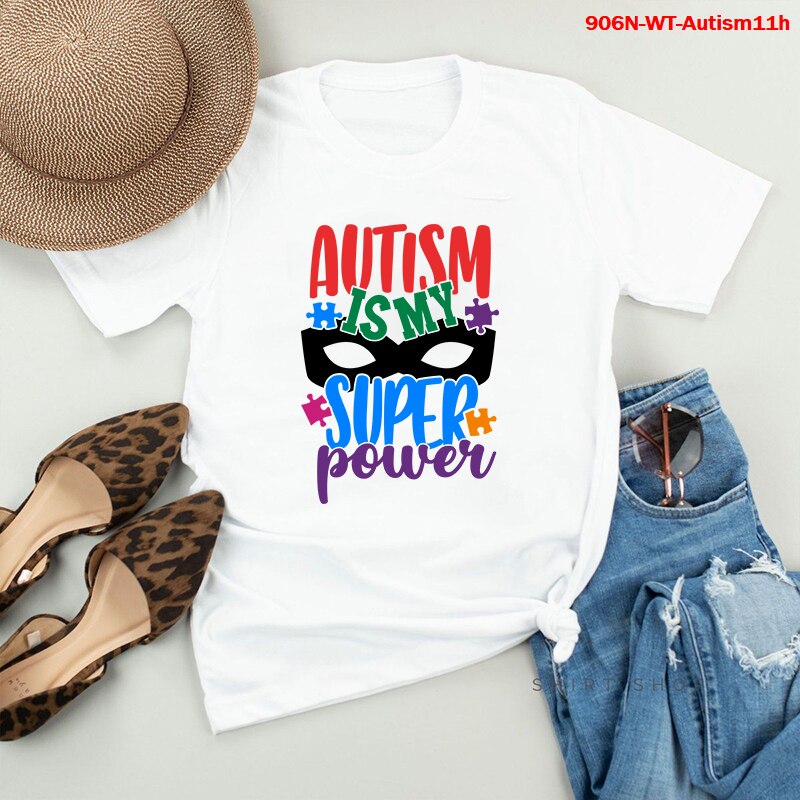 T Shirt - Autism Seeing The World Differently