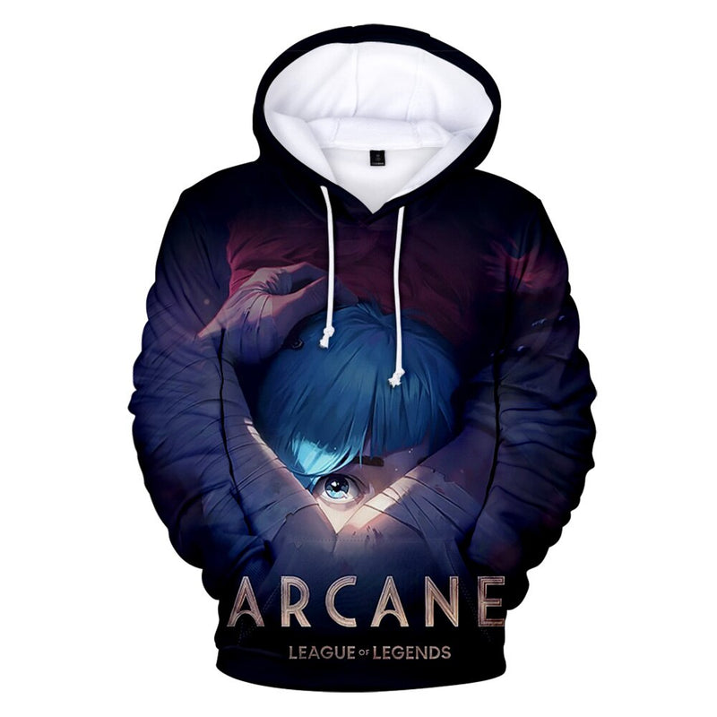 Game Arcane League of Legends Unisex Hoodies