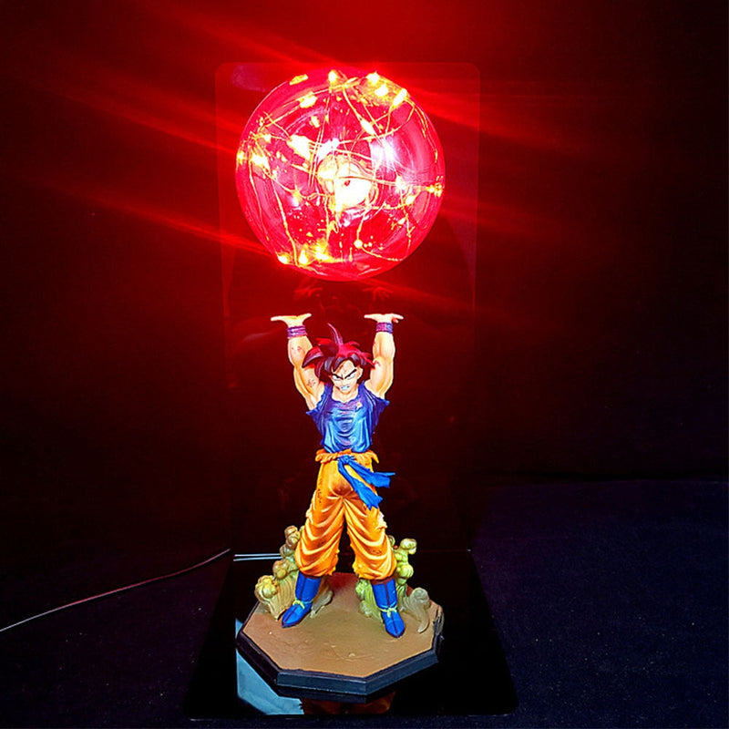 Goku Dragon Ball Z Action Figures Lamp