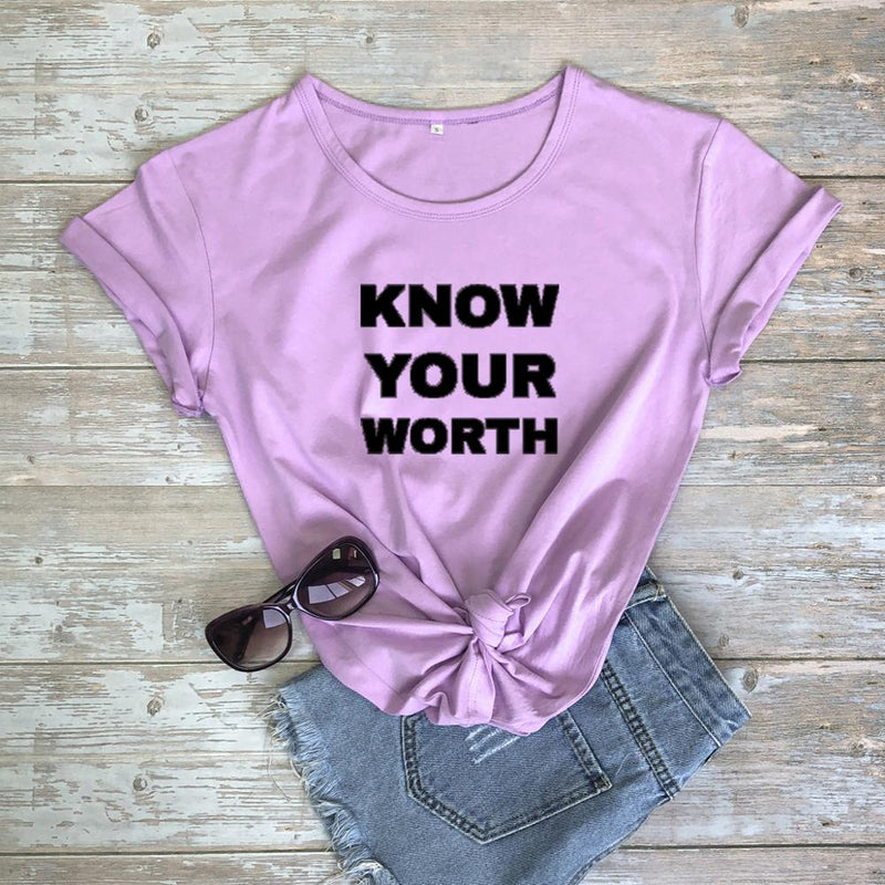 Know Your Worth Unisex T-Shirt