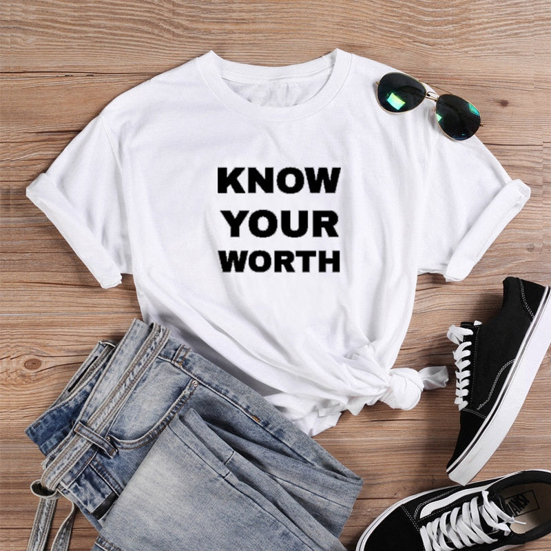 Know Your Worth Unisex T-Shirt