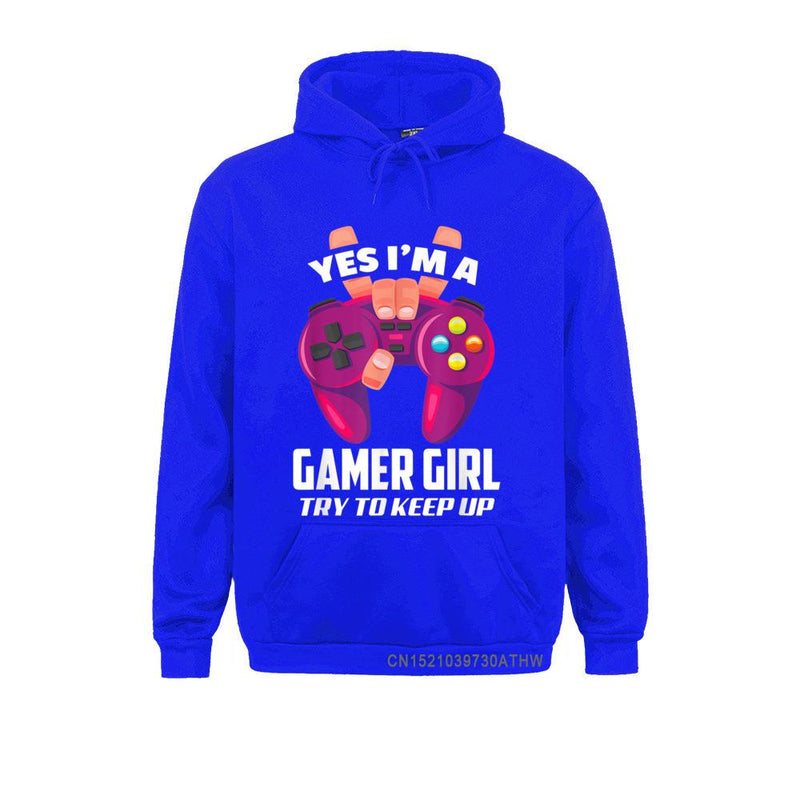 Yes I'm A Gamer Girl Video Games Sweatshirts Hoodies