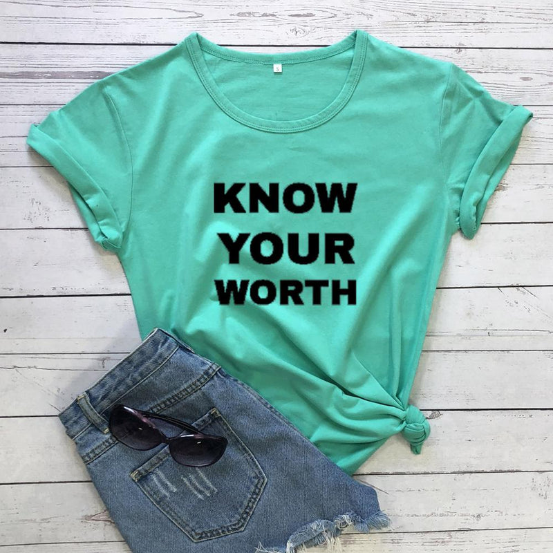 Know Your Worth Unisex T-Shirt