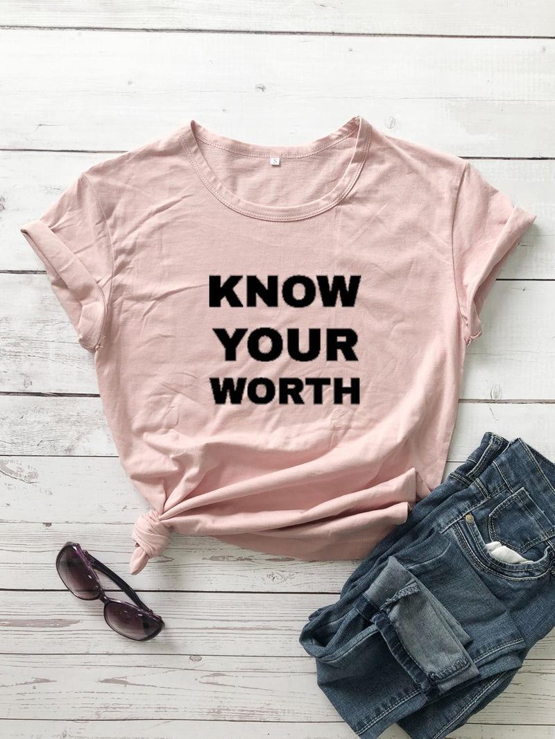 Know Your Worth Unisex T-Shirt