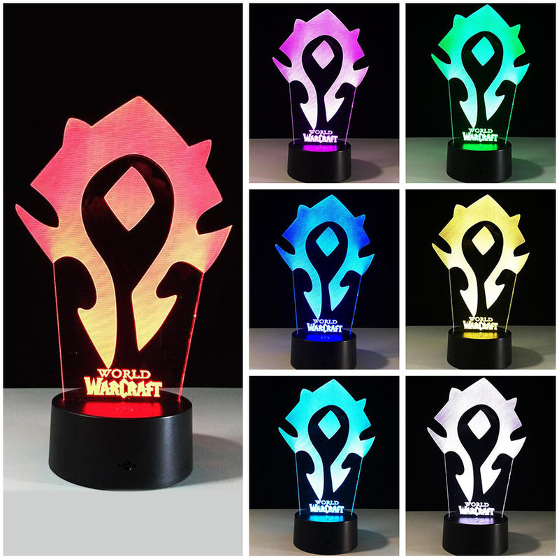 World of Warcraft 3D Illusion Night Light