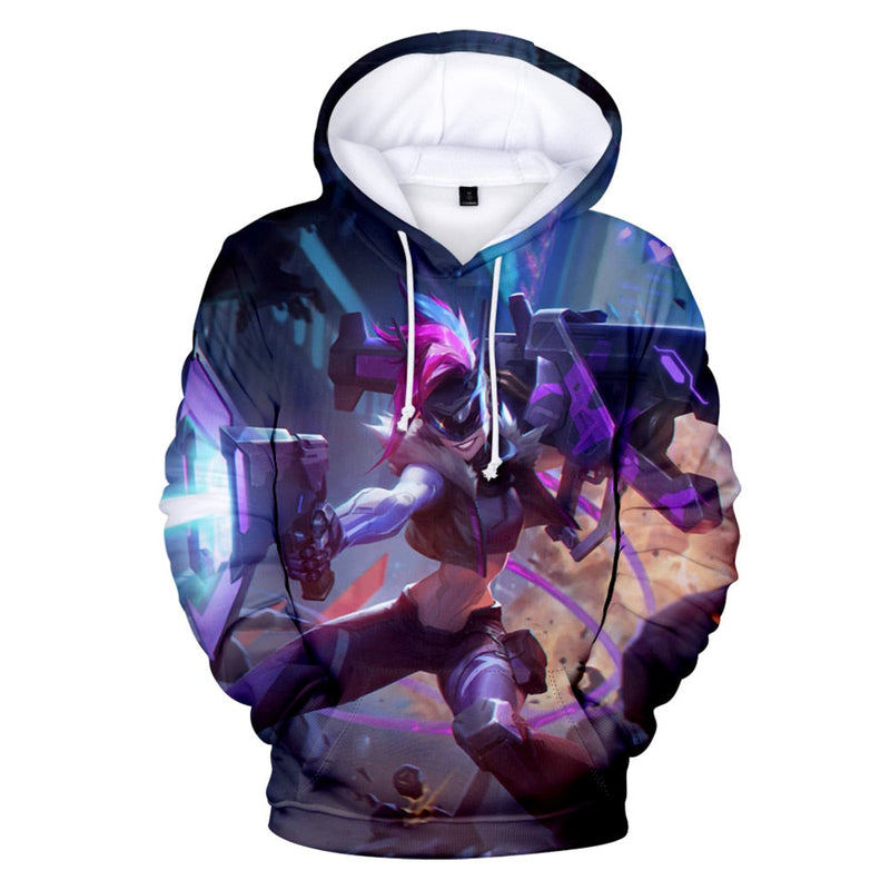 Game Arcane League of Legends Unisex Hoodies