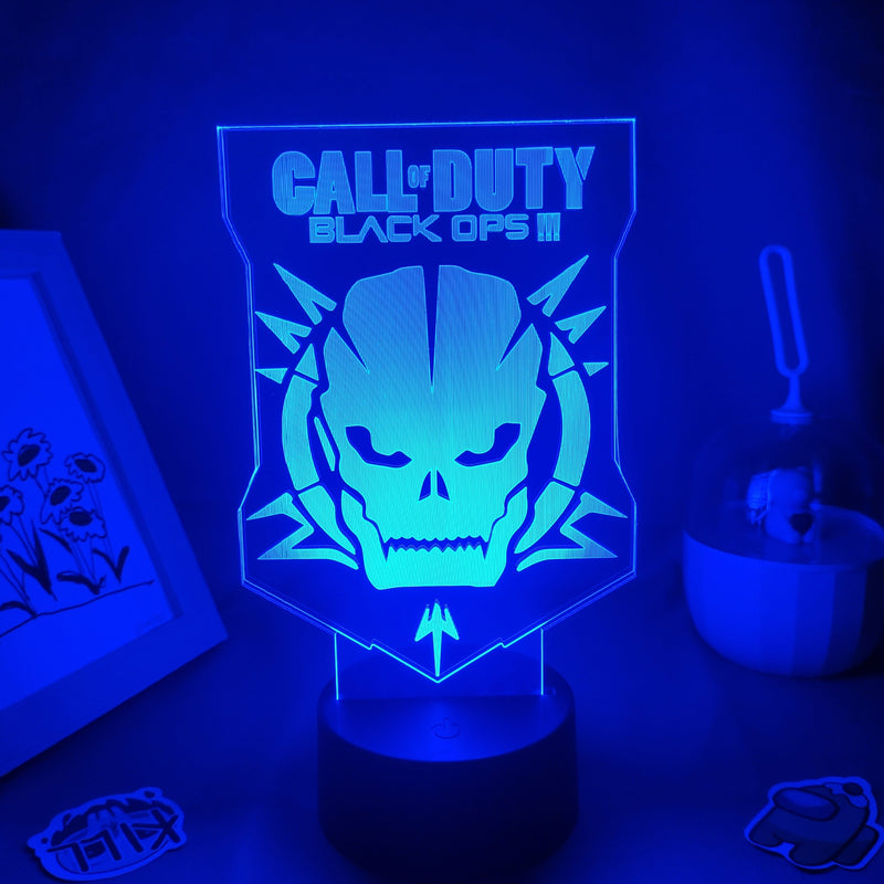 Call Of Duty Game LOGO 3D Lamps