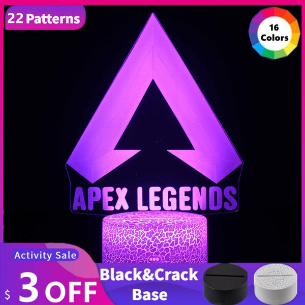 Apex Legends 3D LED Light