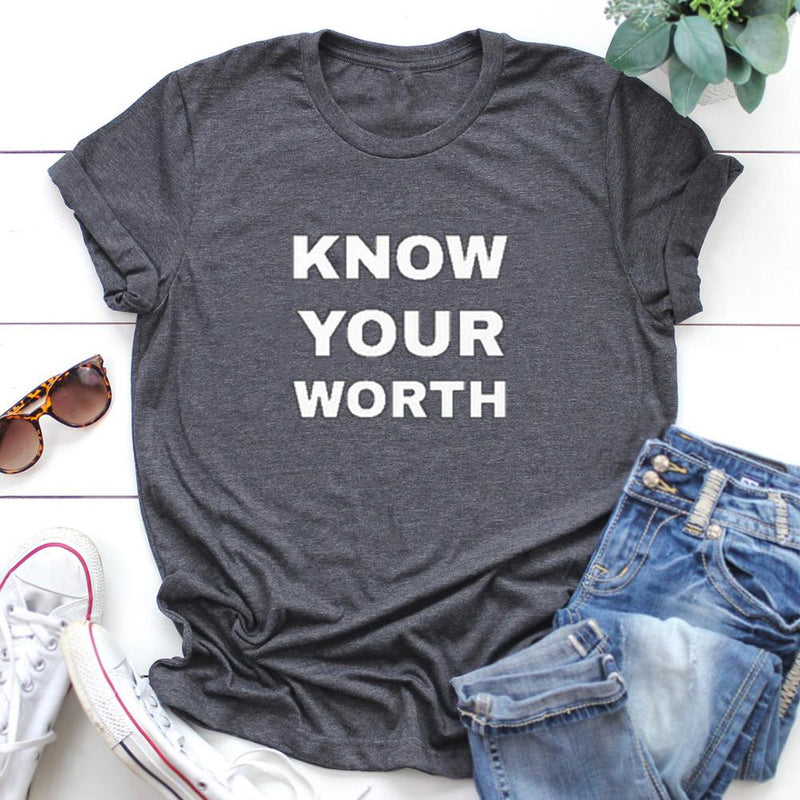 Know Your Worth Unisex T-Shirt