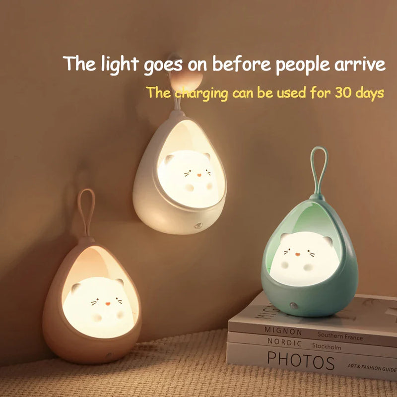 Sensor Control Kawaii Night Light