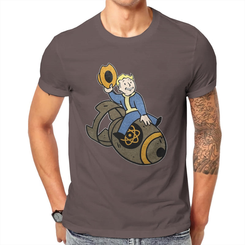 Fallout Vault Dweller Game Man TShirt