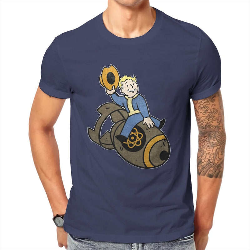 Fallout Vault Dweller Game Man TShirt