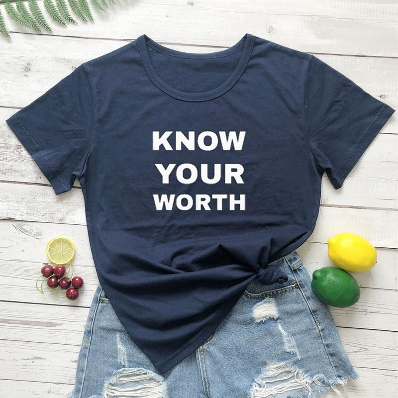 Know Your Worth Unisex T-Shirt