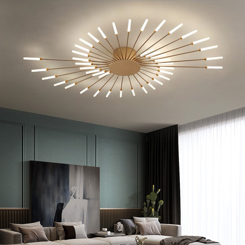 Gaming Room Luxury Gold Or Black Modern Creative Hanging Lights