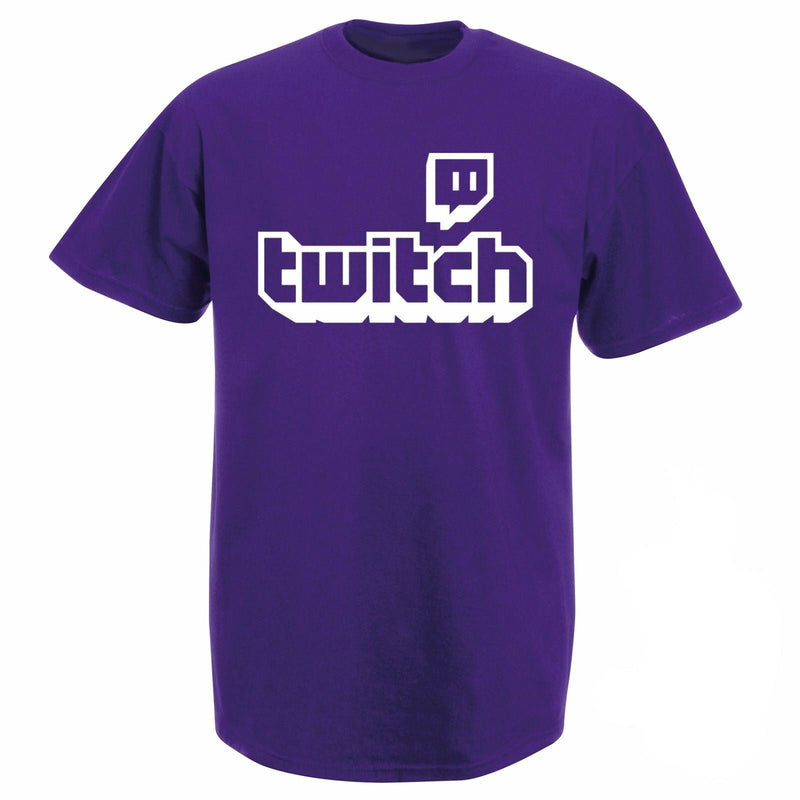 Personalised Twitch TV Gaming T-Shirt by KV