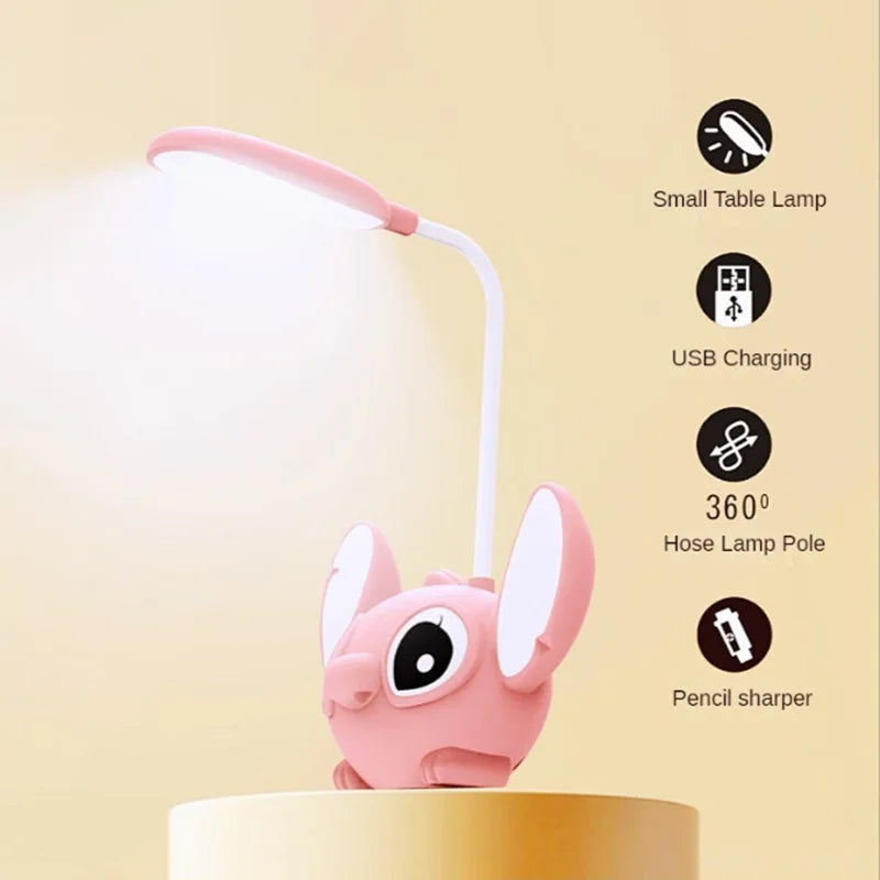 Led Lilo & Stitch Foldable Desk Lamp