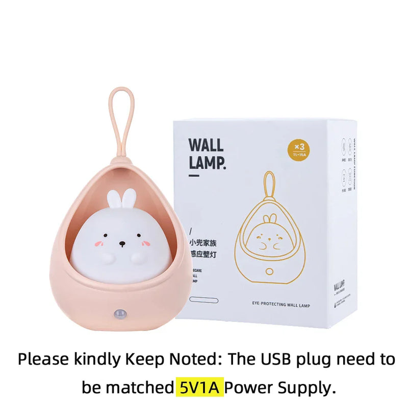 Sensor Control Kawaii Night Light