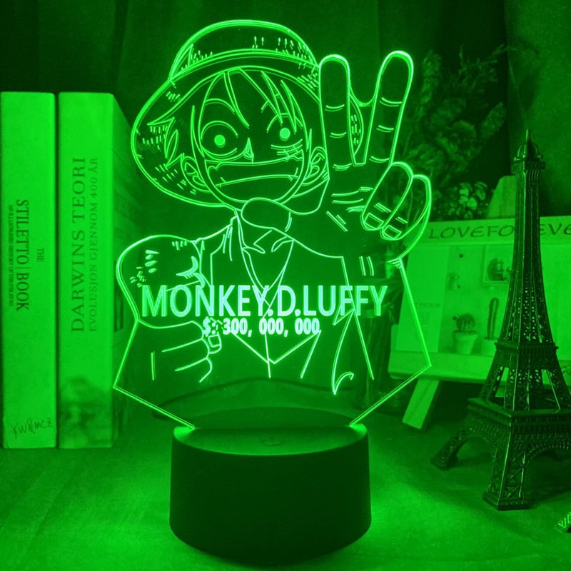 Anime One Pieces 3D Lamp