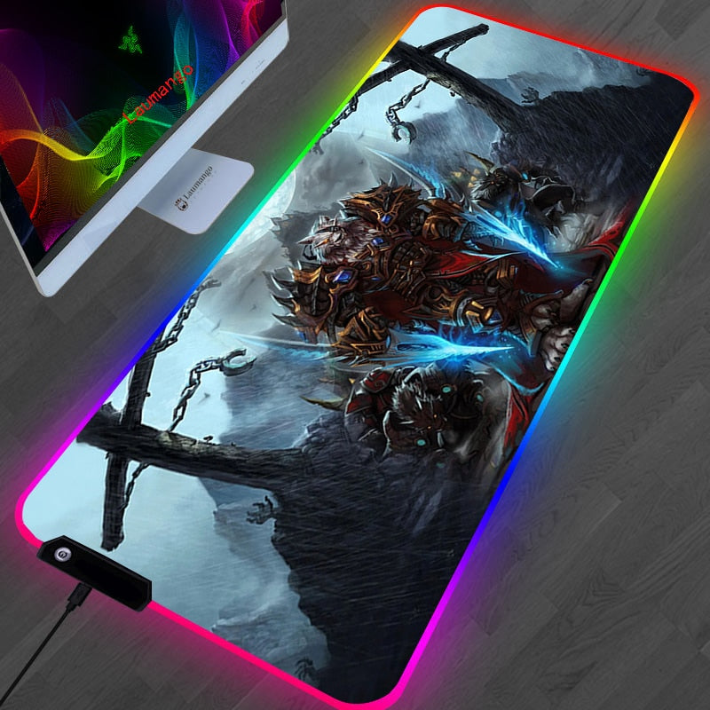 World of Warcraft RGB  Mouse Pad