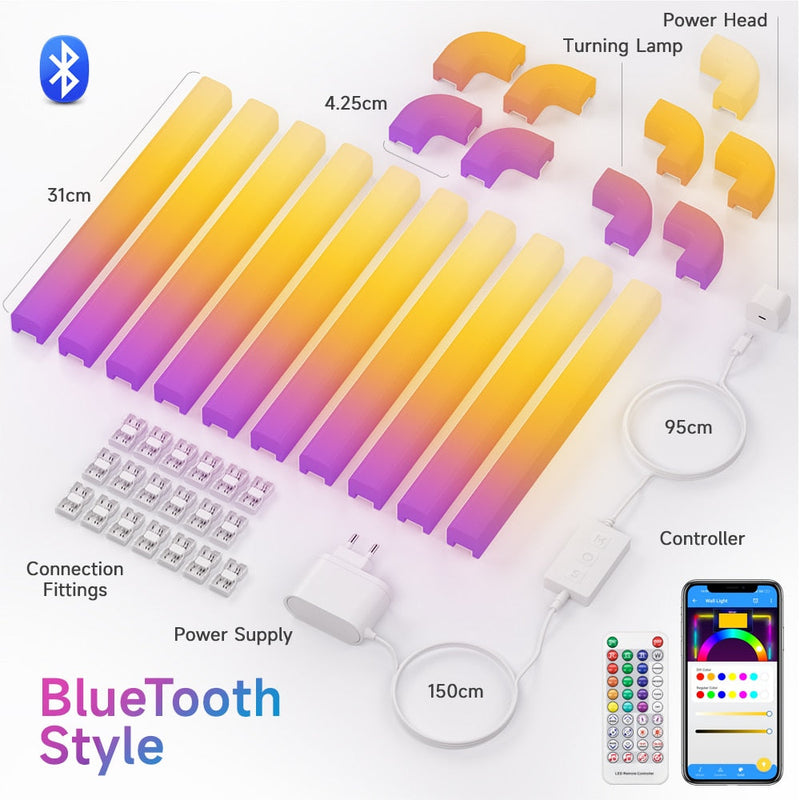 Smart WiFi APP Control LED Wall Lamp