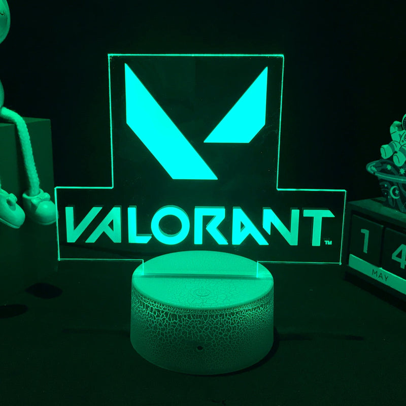 Gaming Valorant 3D LED Light