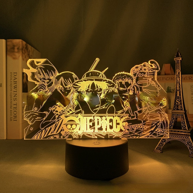 Anime One Pieces 3D Lamp