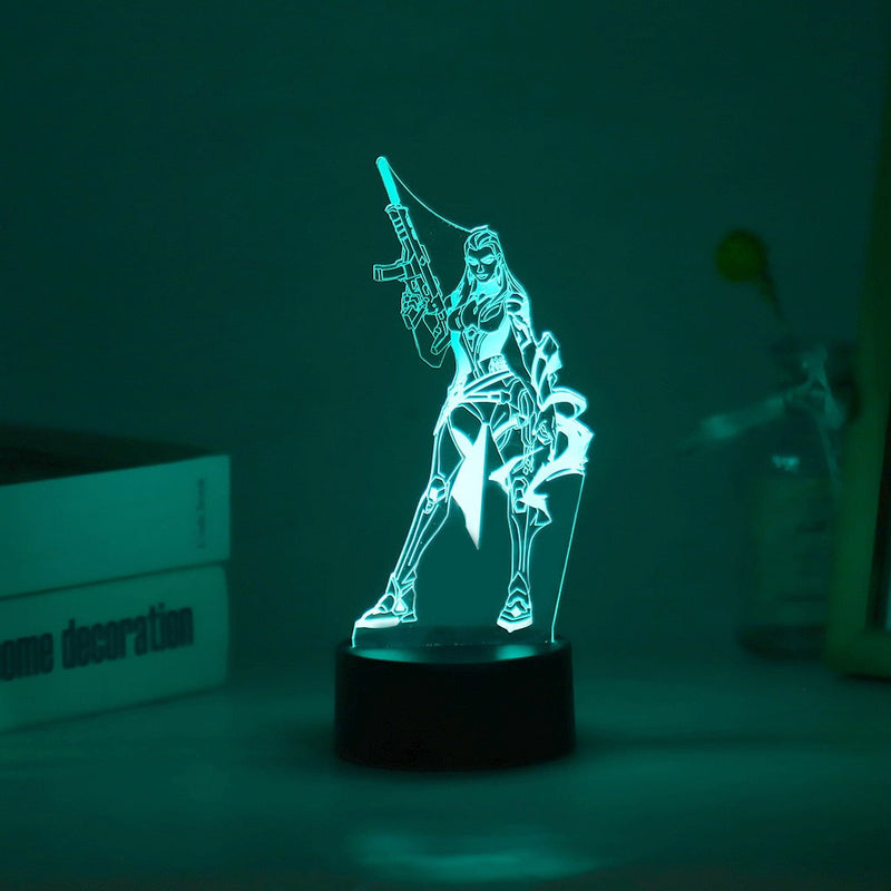 VALORANT 3D Led Night Light