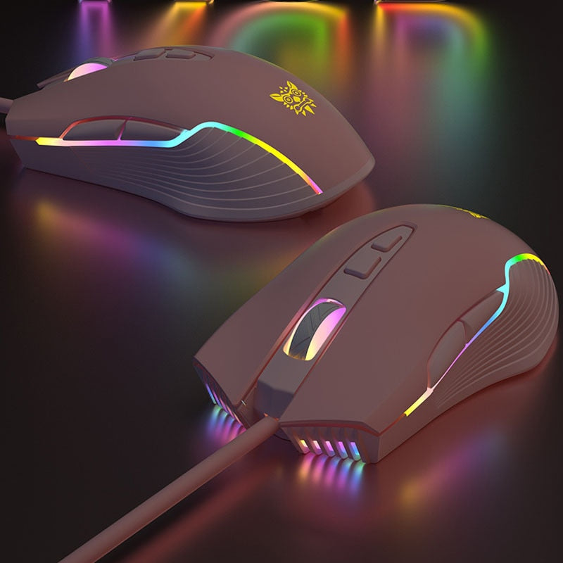 Ergonomic Wired RGB Gaming Mouse