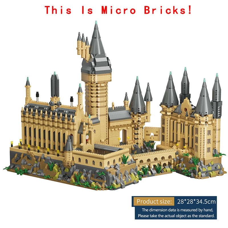 School Magic Castle Book Building Model Blocks