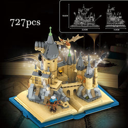 School Magic Castle Book Building Model Blocks