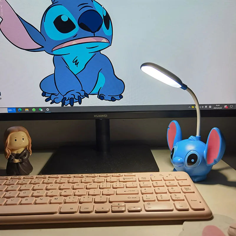 Led Lilo & Stitch Foldable Desk Lamp