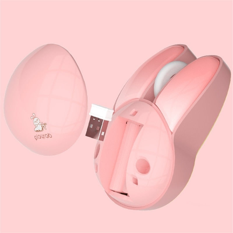 Cute Rabbit Kawaii Cartoon Wireless Mouse