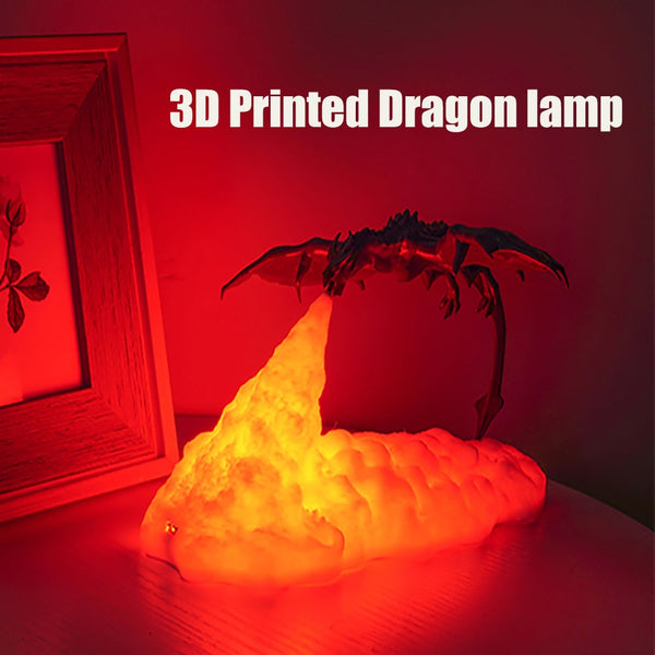 Dragon Shape Flame Breathing LED Night Light