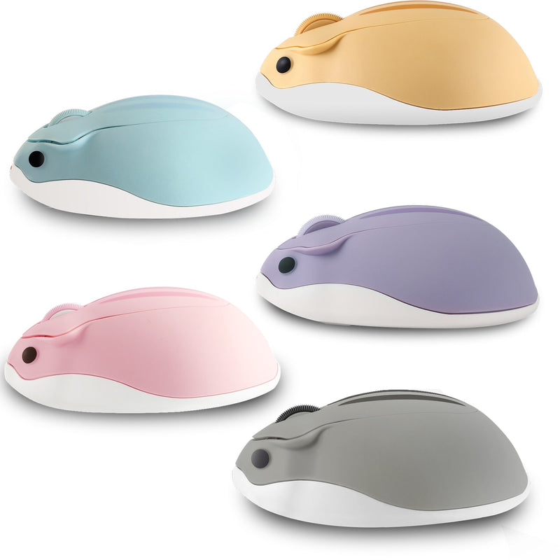 Wireless Optical Cute Hamster Cartoon Design Mouse